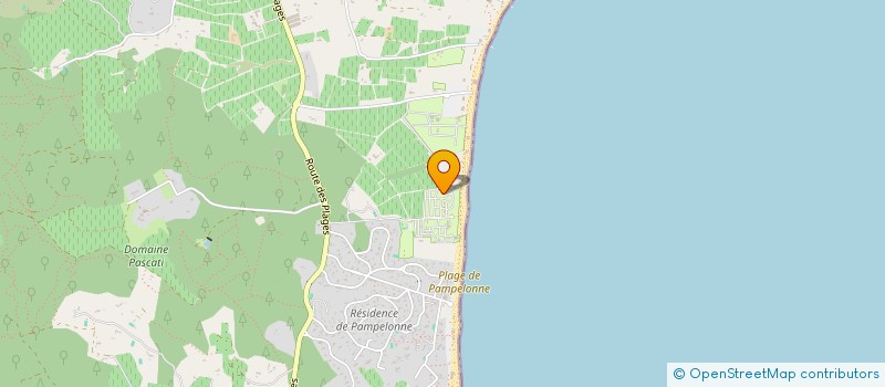 localisation de l'entreprise P.F PRESTATIONS  RAMATUELLE