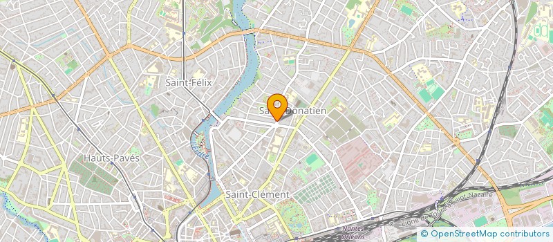 localisation de l'entreprise P&F SAS à NANTES