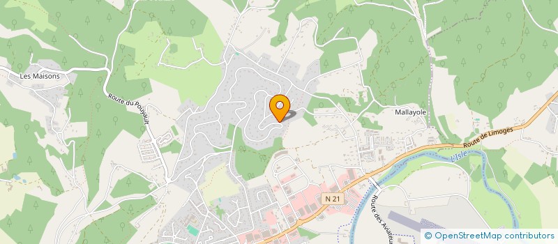 localisation de l'entreprise P & G  TRELISSAC