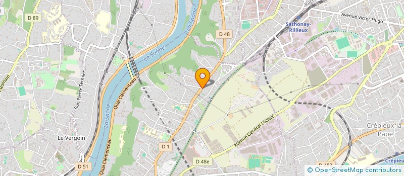 localisation de l'entreprise P.G.A.B IMMO  CALUIRE-ET-CUIRE