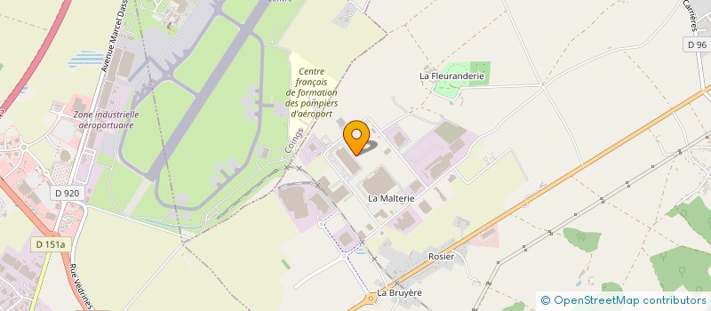 localisation de l'entreprise P.G.A ELECTRONIC à MONTIERCHAUME