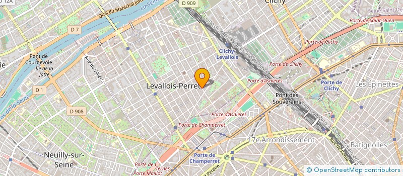 localisation de l'entreprise P&G ALUMNI FRANCE à LEVALLOIS-PERRET