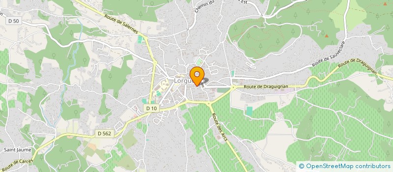 localisation de l'entreprise P G B à LORGUES