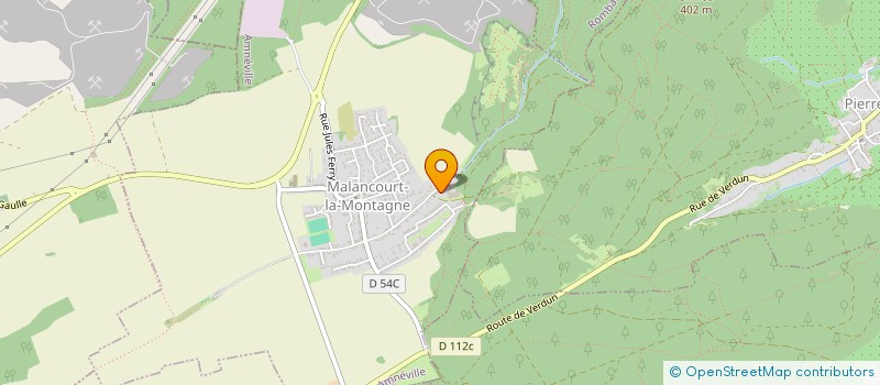 localisation de l'entreprise P.G CONSTRUCTION  AMNEVILLE