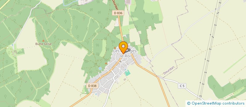 localisation de l'entreprise P.G.I. à LES GRANGES-LE-ROI