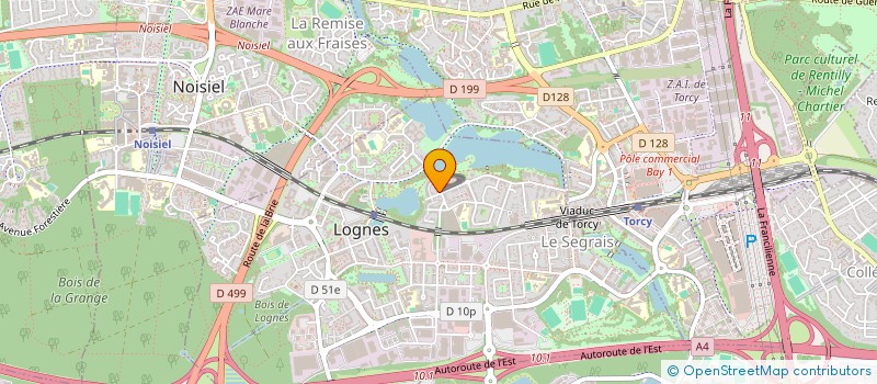 localisation de l'entreprise P G IMMO à LOGNES