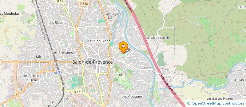 localisation de l'entreprise P.G.P. IMMO  SALON-DE-PROVENCE