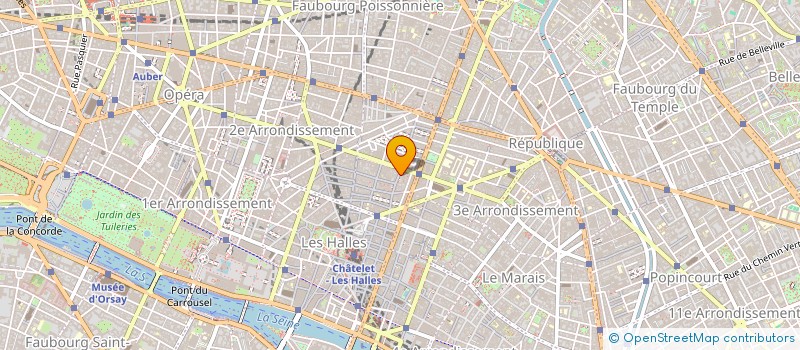 localisation de l'entreprise P G R à PARIS
