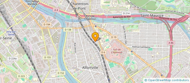 localisation de l'entreprise P.G SECURITE  MAISONS-ALFORT