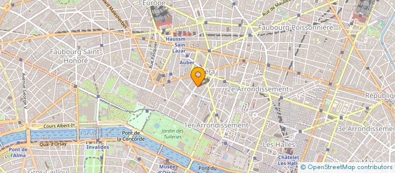 localisation de l'entreprise P.G.T PROMOTION GENERALE DES TERROIRS  PARIS