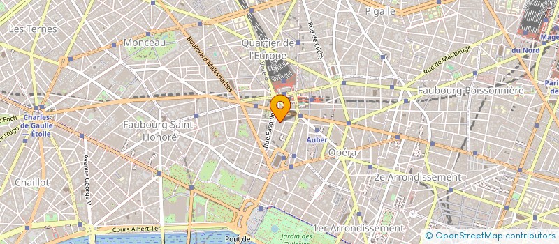 localisation de l'entreprise P G2 M STUDIOS à PARIS