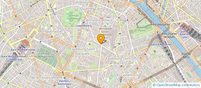 localisation de l'entreprise P GUERIN ET H PEDROZA  PARIS