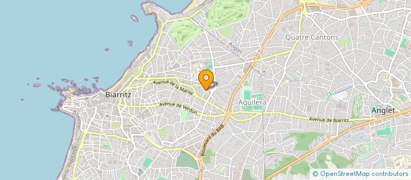 localisation de l'entreprise P.H.A.V. à BIARRITZ