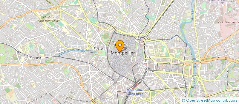 localisation de l'entreprise P.H. DISTRIBUTION (EURL) à MONTPELLIER
