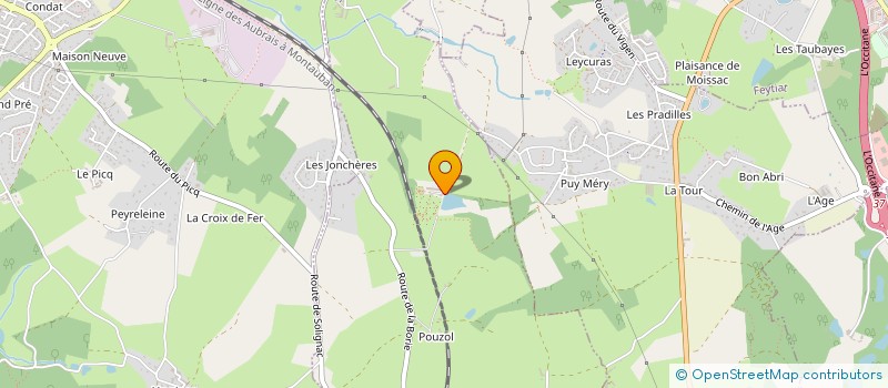 localisation de l'entreprise P.H.E  BOSMIE-L'AIGUILLE