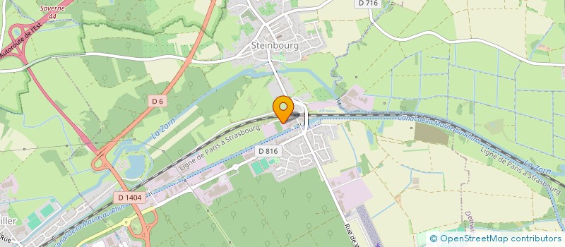 localisation de l'entreprise P.H.G.  STEINBOURG