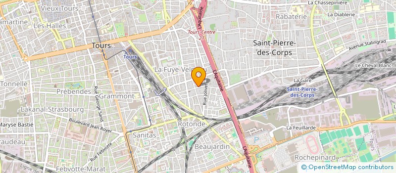 localisation de l'entreprise P H I-3  TOURS