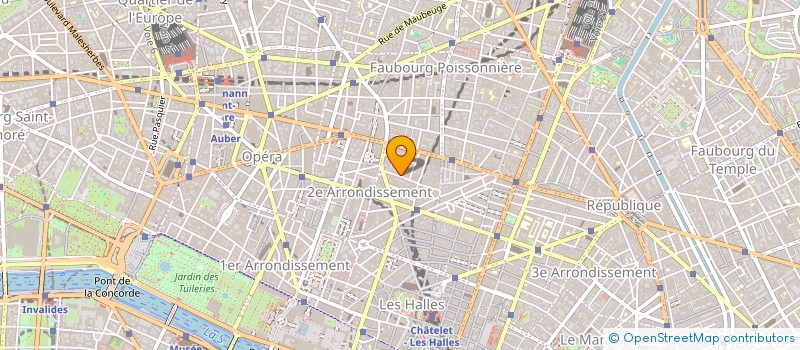 localisation de l'entreprise P.H.I. HOLDING  PARIS