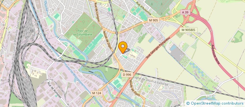 localisation de l'entreprise P&H IMMO 1 à LONGVIC