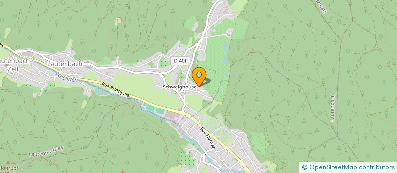 localisation de l'entreprise P.H.L.  LAUTENBACH