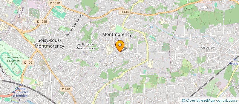 localisation de l'entreprise P.H.M. CONSEIL  MONTMORENCY