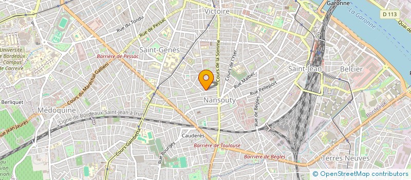 localisation de l'entreprise P.H.M.T  BORDEAUX