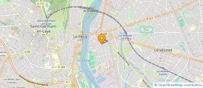 localisation de l'entreprise P.H.Y.L.  LE PECQ