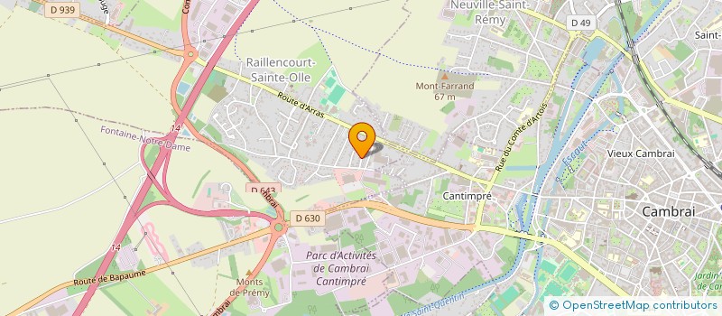 localisation de l'entreprise P.HENN CONSULTING  GOMMEGNIES