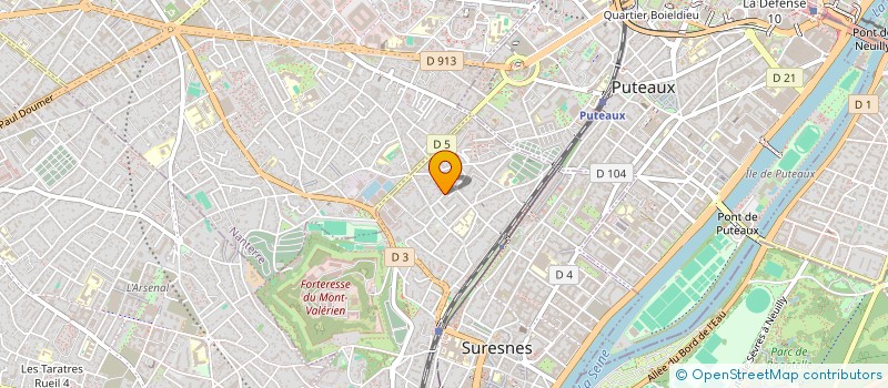 localisation de l'entreprise P.I.C. à SURESNES