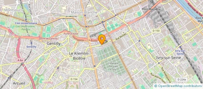 localisation de l'entreprise P.I.E.S à LE KREMLIN-BICETRE