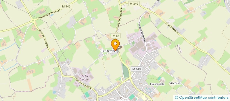 localisation de l'entreprise P I N V A N  LINSELLES