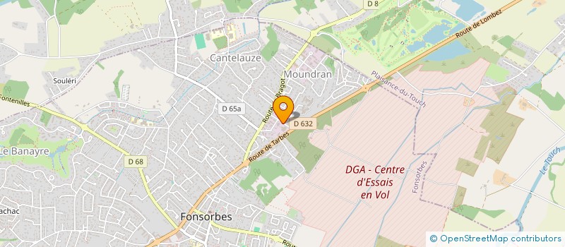 localisation de l'entreprise P INVEST  CUQ-TOULZA