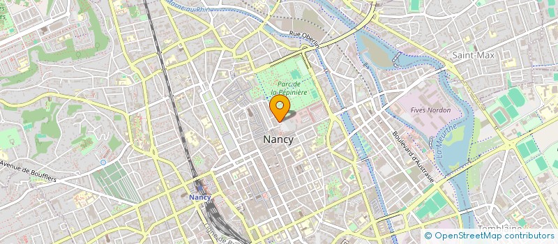 localisation de l'entreprise P&J  NANCY