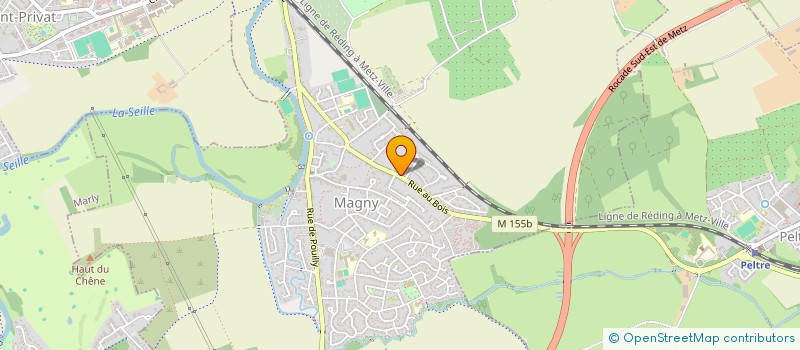 localisation de l'entreprise P.J. DIFFUSION SARL  METZ