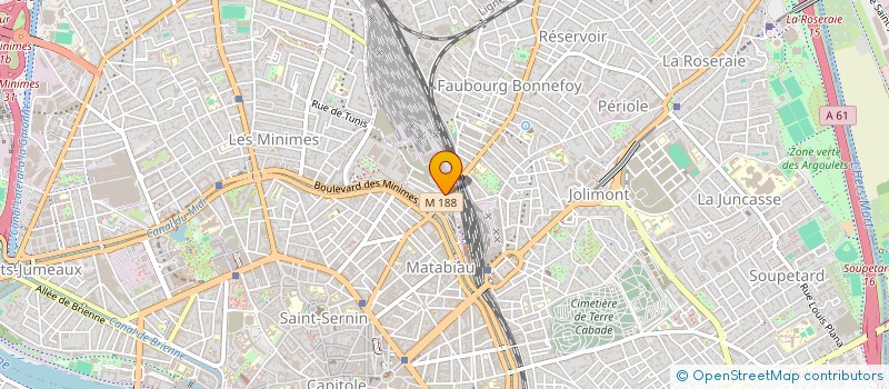 localisation de l'entreprise P.J PLUS  TOULOUSE