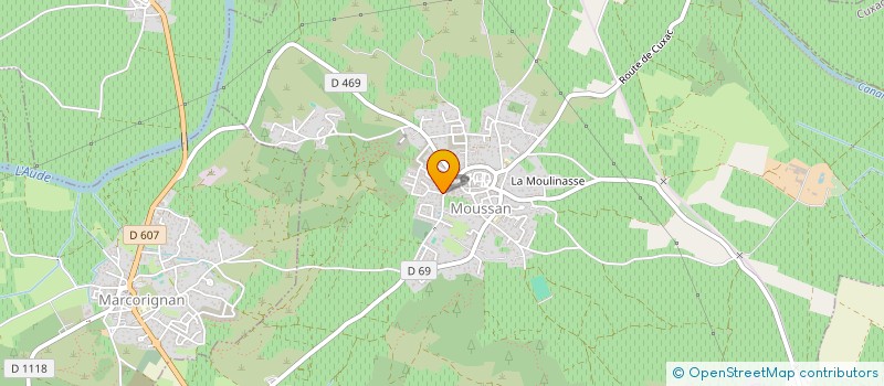 localisation de l'entreprise P-K à MOUSSAN