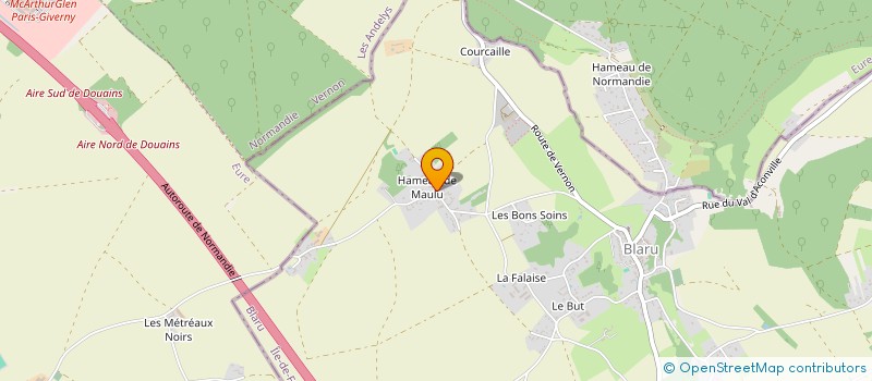 localisation de l'entreprise P.K. PROTECTION  BLARU