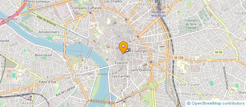 localisation de l'entreprise P.K.V.O. à TOULOUSE