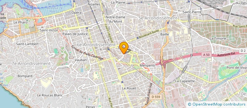 localisation de l'entreprise P.L.A.N.A.L à MARSEILLE