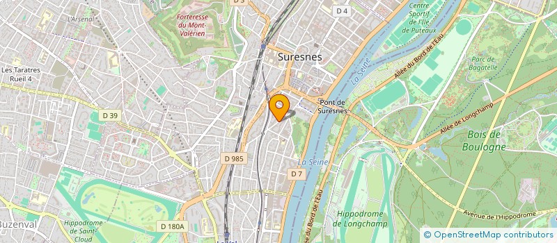 localisation de l'entreprise P.L.D. INVESTISSEMENT à SURESNES
