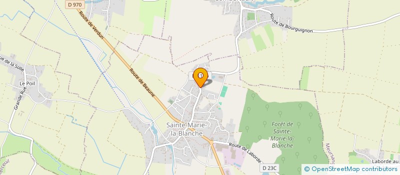 localisation de l'entreprise P.L.I NON E SULLA LISTA à SAINTE-MARIE-LA-BLANCHE