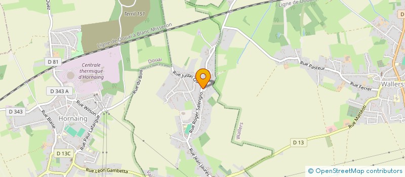 localisation de l'entreprise P.L.M - LILLE  HELESMES