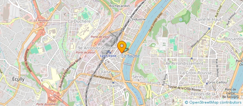 localisation de l'entreprise P L N PARTICIPATION  LYON