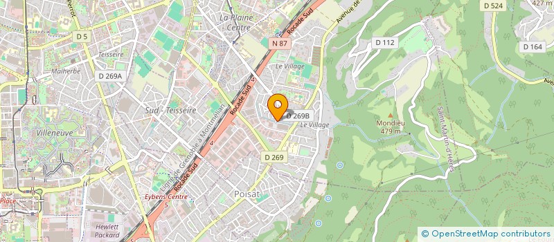 localisation de l'entreprise P&L PARTNERS  SAINT-MARTIN-D'HERES