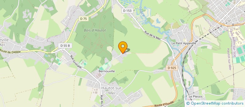 localisation de l'entreprise P.L.S. à HAUTOT-SUR-MER