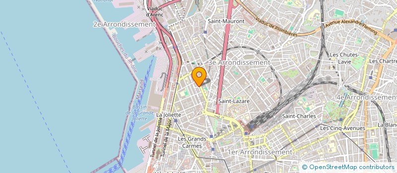 localisation de l'entreprise P.L TRANSPORTS à MARSEILLE 3EME
