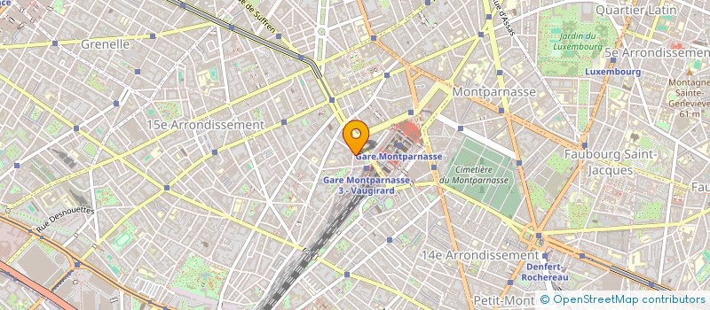 localisation de l'entreprise P L V. COM à PARIS