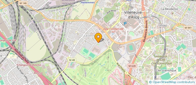 localisation de l'entreprise P.LAB COACHING  LEZENNES