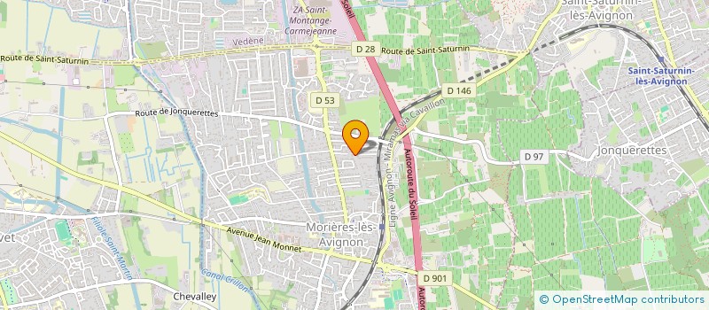 localisation de l'entreprise P.LASSALLE CONSULTING  MORIERES-LES-AVIGNON