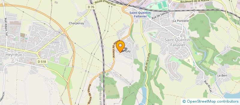 localisation de l'entreprise P M AUTOS à GENAY
